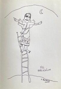 0 titli et la lune Francis Bertaud