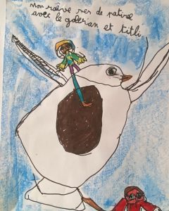 1 dessin goeland