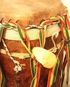 detail du tambour de piki