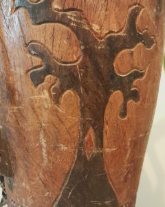 detail du tambour de piki