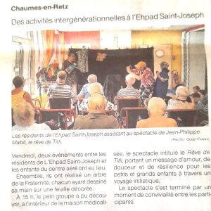 6 article journal ouest france