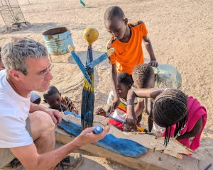 atelier scultpture avec Christophe