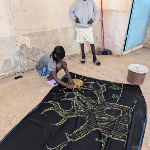 Fresque du baobab